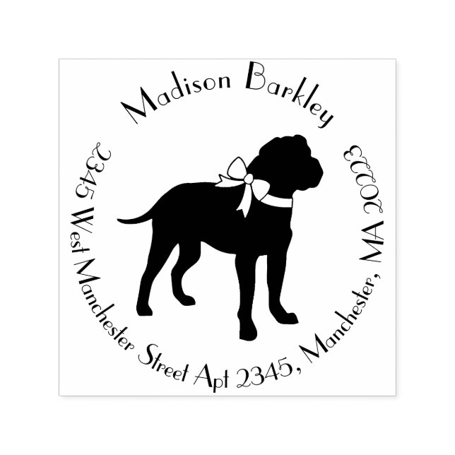 Bull Mastiff Dog Puppy Bullmastiff Self-inking Stamp (Design)