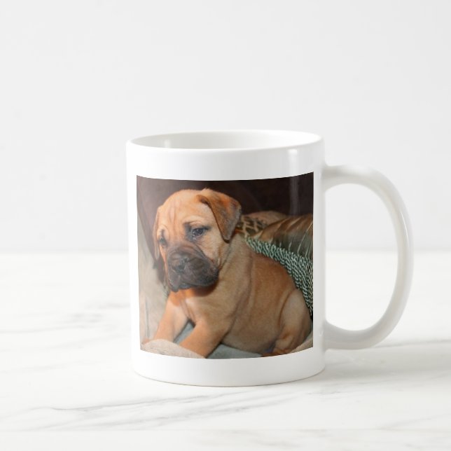 bull mastiff puppie mug (Right)