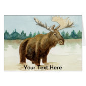 Bull Moose (Front Horizontal)