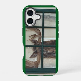 Bull Moose Art Designed iPhone 16 Case Case 