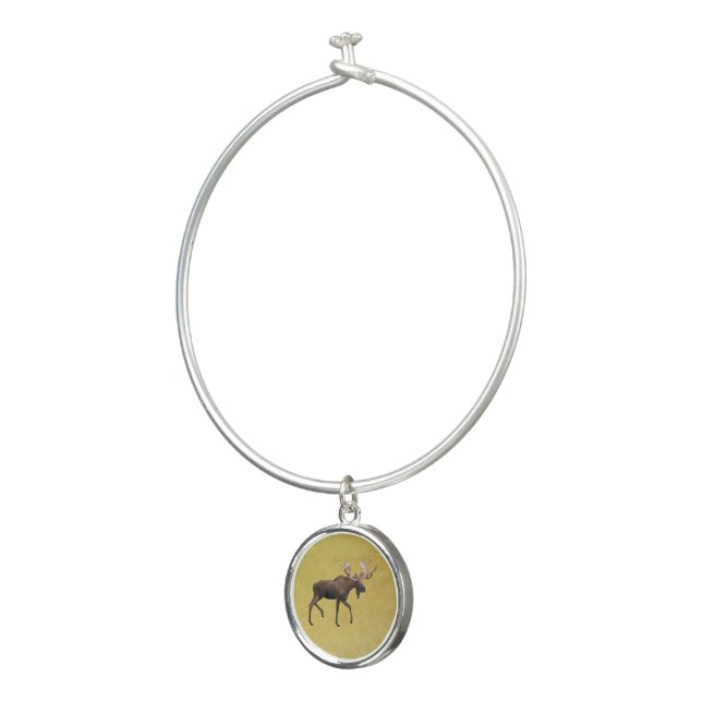 Bull Moose Bangle Bracelet (3/4)
