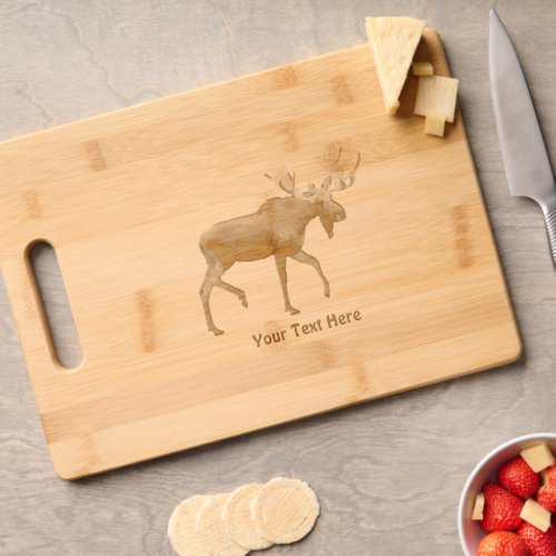 Bull Moose Cutting Board