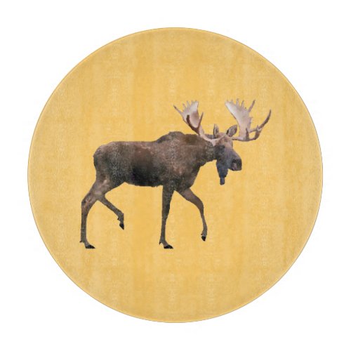 Bull Moose Cutting Board