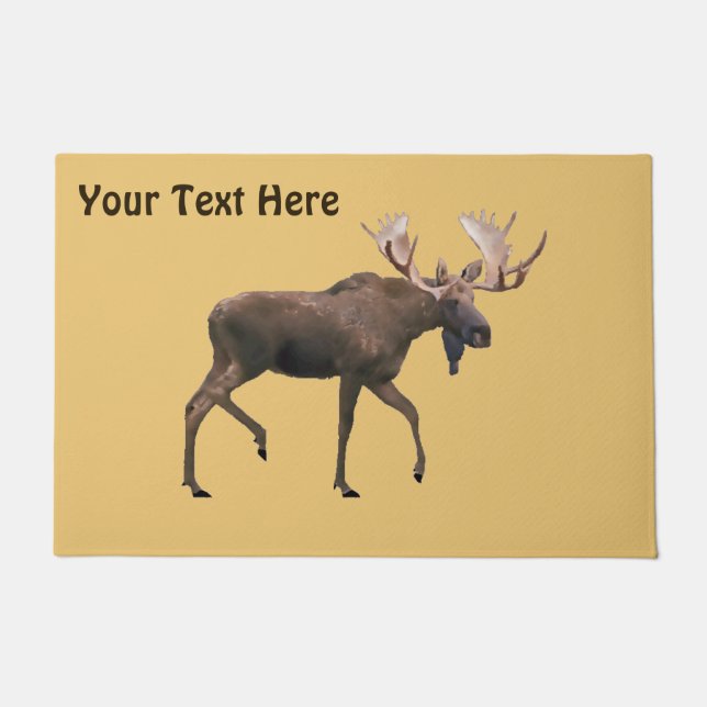 Bull Moose Doormat (Front)