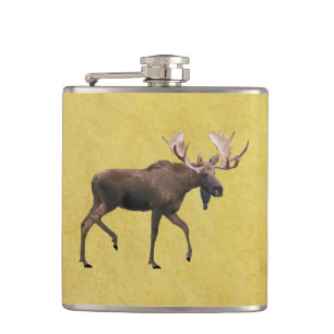 Bull Moose Flask