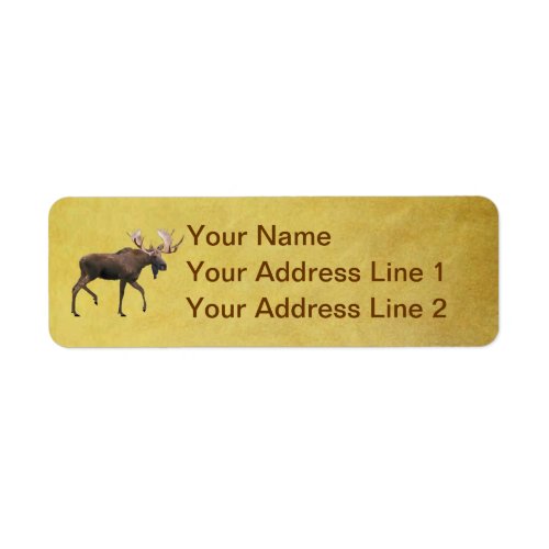 Bull Moose Label