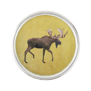 Bull Moose Lapel Pin