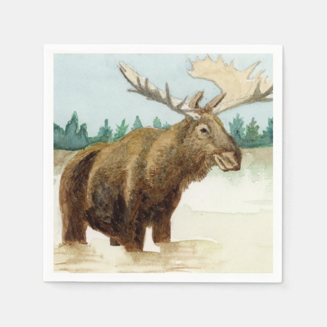 Bull Moose Napkins (Front)