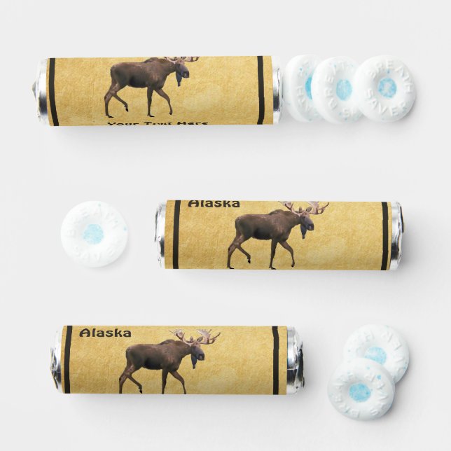 Bull Moose On Old Paper Breath Savers® Mints (Assorted)