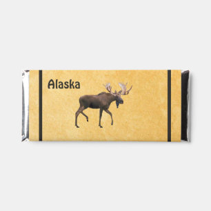 Bull Moose On Old Paper Hershey Bar Favors