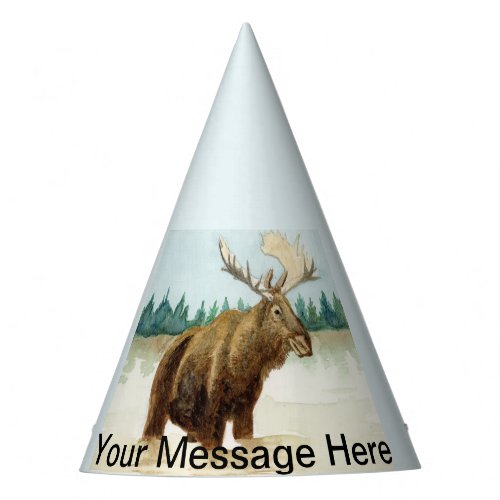 Bull Moose Party Hat