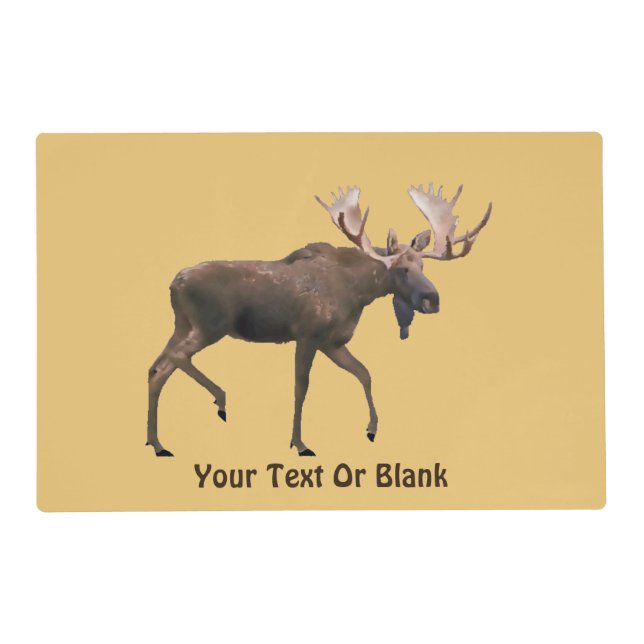 Bull Moose Placemat (Front)