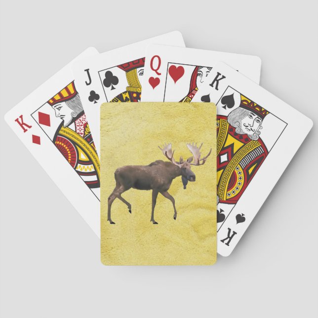 Bull Moose Poker Cards (Back)