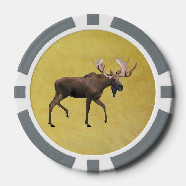 Bull Moose Poker Chips (Front)