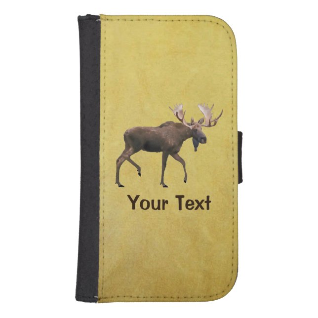 Bull Moose Samsung Galaxy Wallet Case (Front)