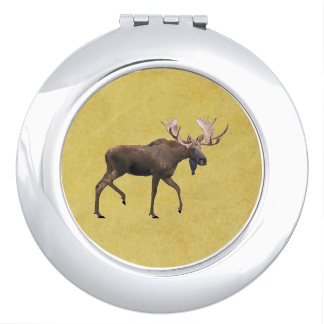 Bull Moose Vanity Mirror (Front)