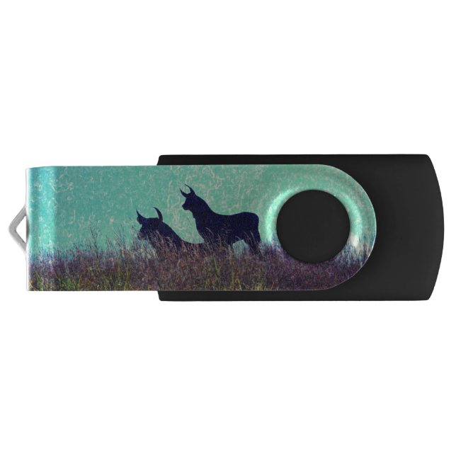 Bull Mountain Flash Drive (Back)