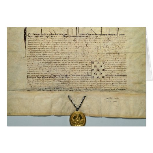 Bull of Charles IV Holy Roman Emperor (Front Horizontal)