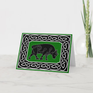 Bull of Prosperity - Greeting Card