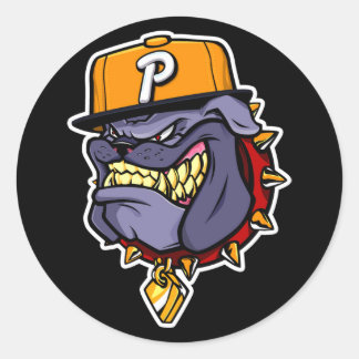 Bull Of Tha Industry "The Mascot" Classic Round Sticker