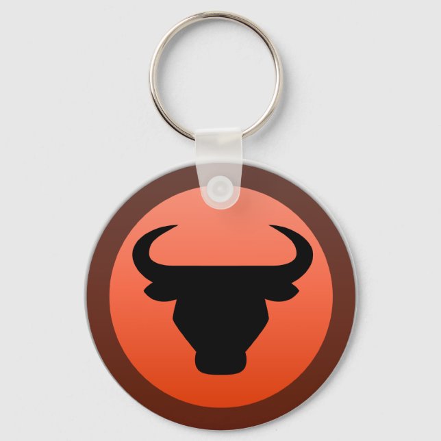 Bull Rage Keychain (Front)