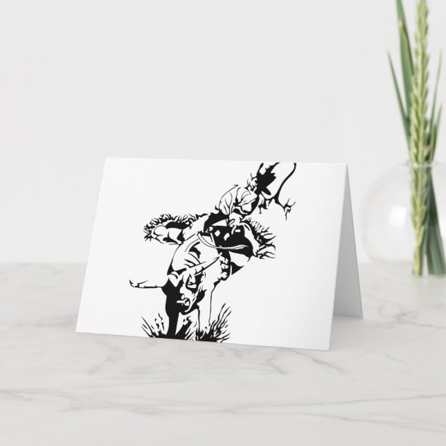 Bull Rider Card (Front)