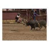 Bull rider gets airlifted (Front Horizontal)