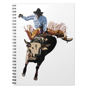 Bull Rider Notebook