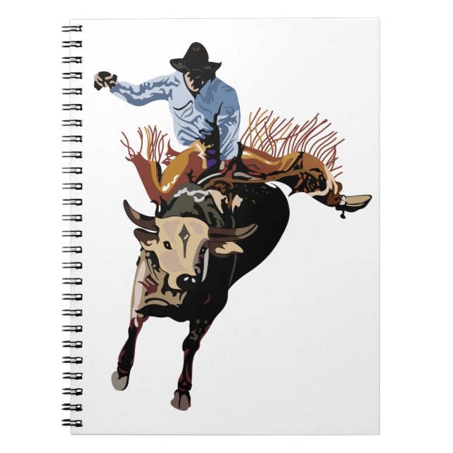 Bull Rider Notebook (Front)