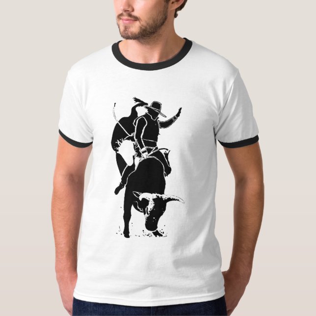 Bull rider t-shirt (Front)