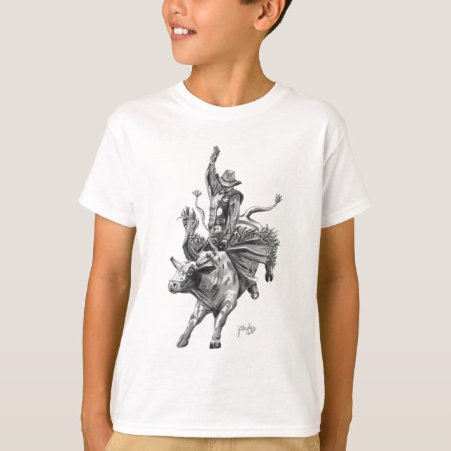 Bull Rider T-Shirt (Front)