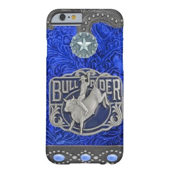 "bull Rider" Western Rodeo Iphone 6 Case by BootsandSpurs at Zazzle