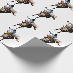 Bull Rider Wrapping Paper