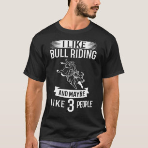 Bull Riding Bucking Bulls Rodeo Mechanical Cowboy T-Shirt