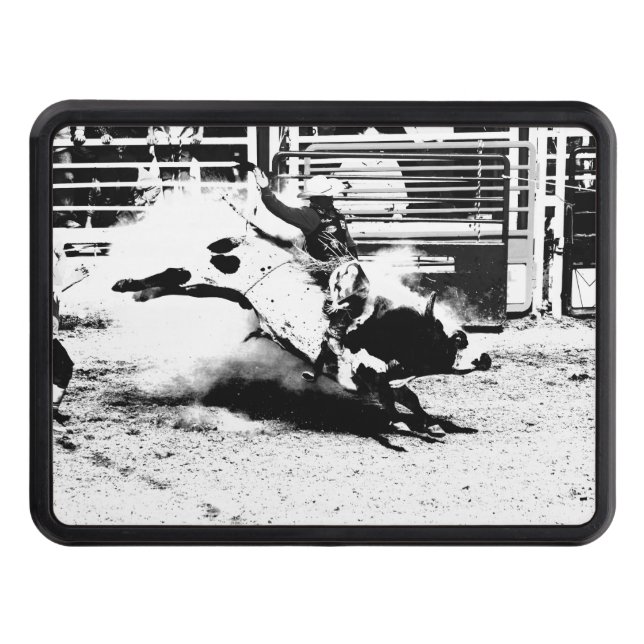 Bull Riding Champ Hitch Cover (Front)
