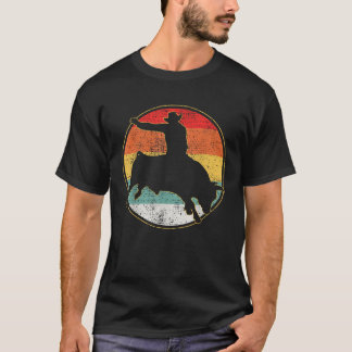 Bull Riding  Cowboy Western Tee Vintage