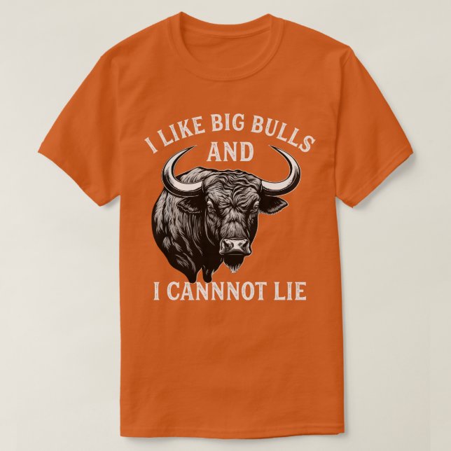 Bull Riding Like Big Bulls Rodeo Bull Rider Wester T-Shirt (Design Front)