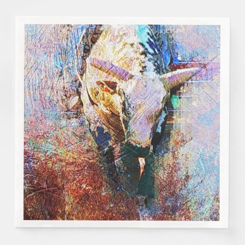 Bull Riding Rodeo Western Theme Party Paper Dinner Napkins