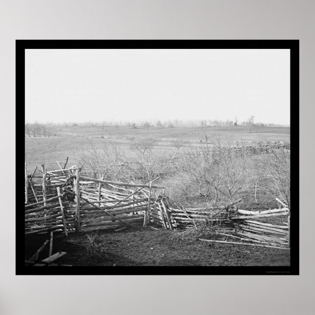 Bull Run Battlefield 1861 Poster (Front)