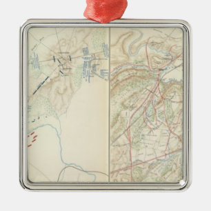 Bull Run, Manassas Metal Ornament