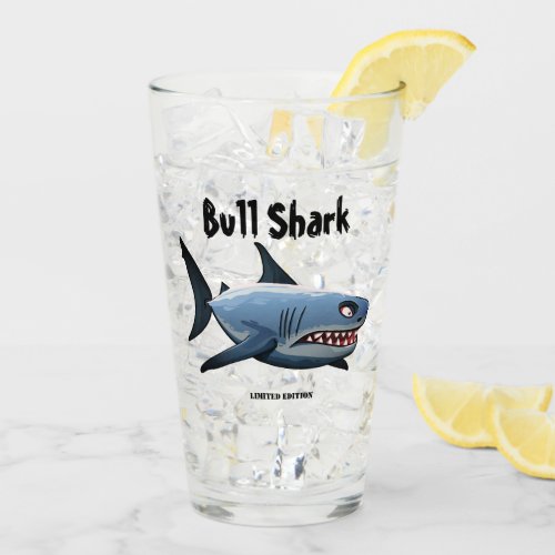 Bull Shark Glass