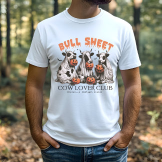 Bull Sheet,Funny Halloween T-Shirt