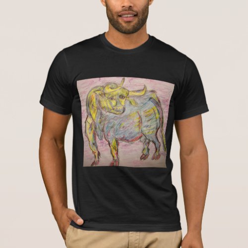 Bull Sketch T_Shirt