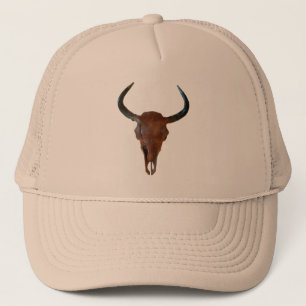 Bull Skull Trucker Hat