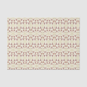 Bull Skulls Brown Beige Country Rustic Decoupage Tissue Paper