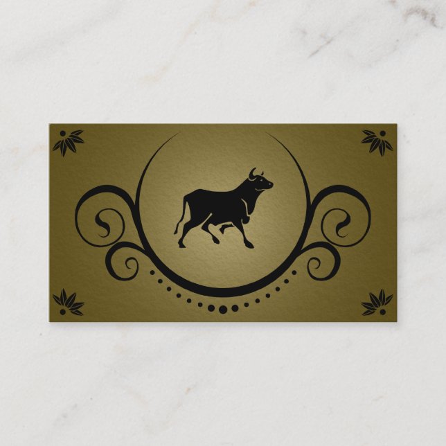 bull sophistications business card (Front)