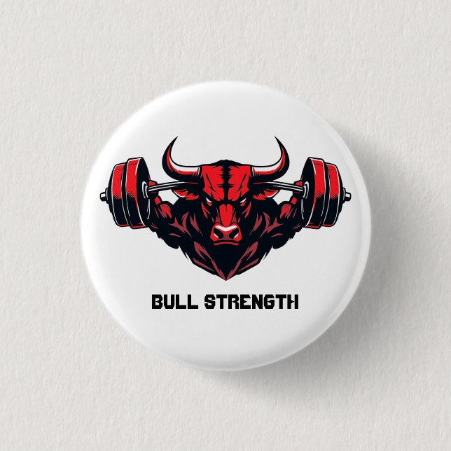 Bull Strength Button (Front)