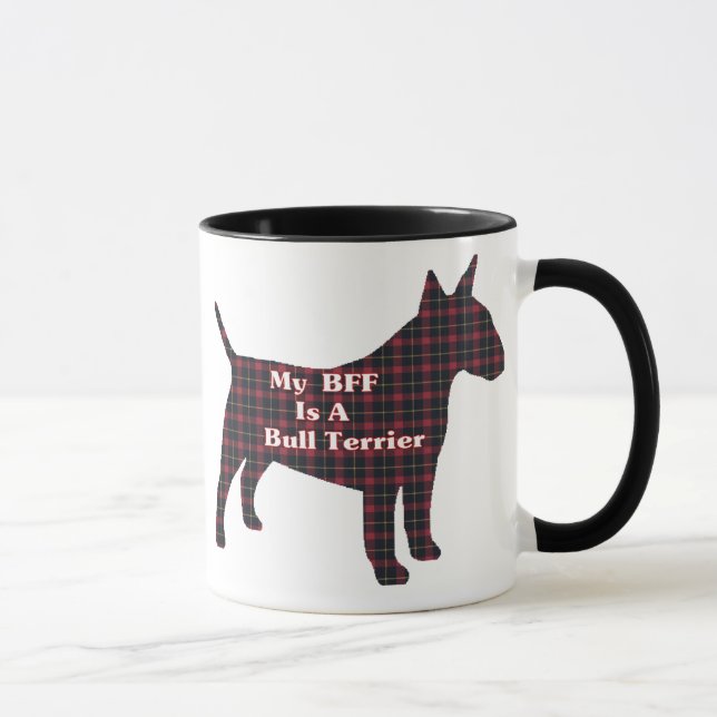 Bull Terrier BFF Mug (Right)