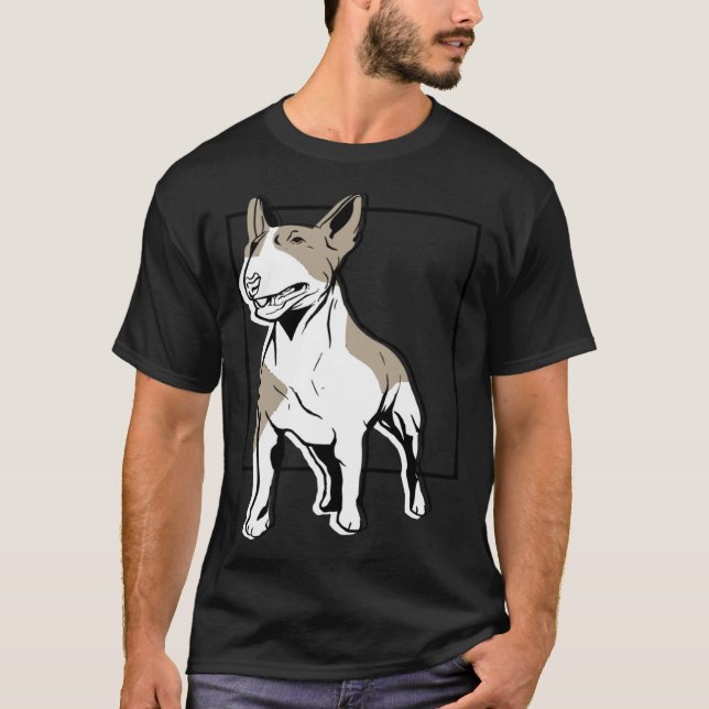 Bull Terrier Bullterrier T-Shirt (Front)