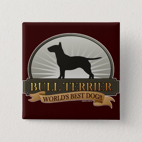 Bull Terrier Button